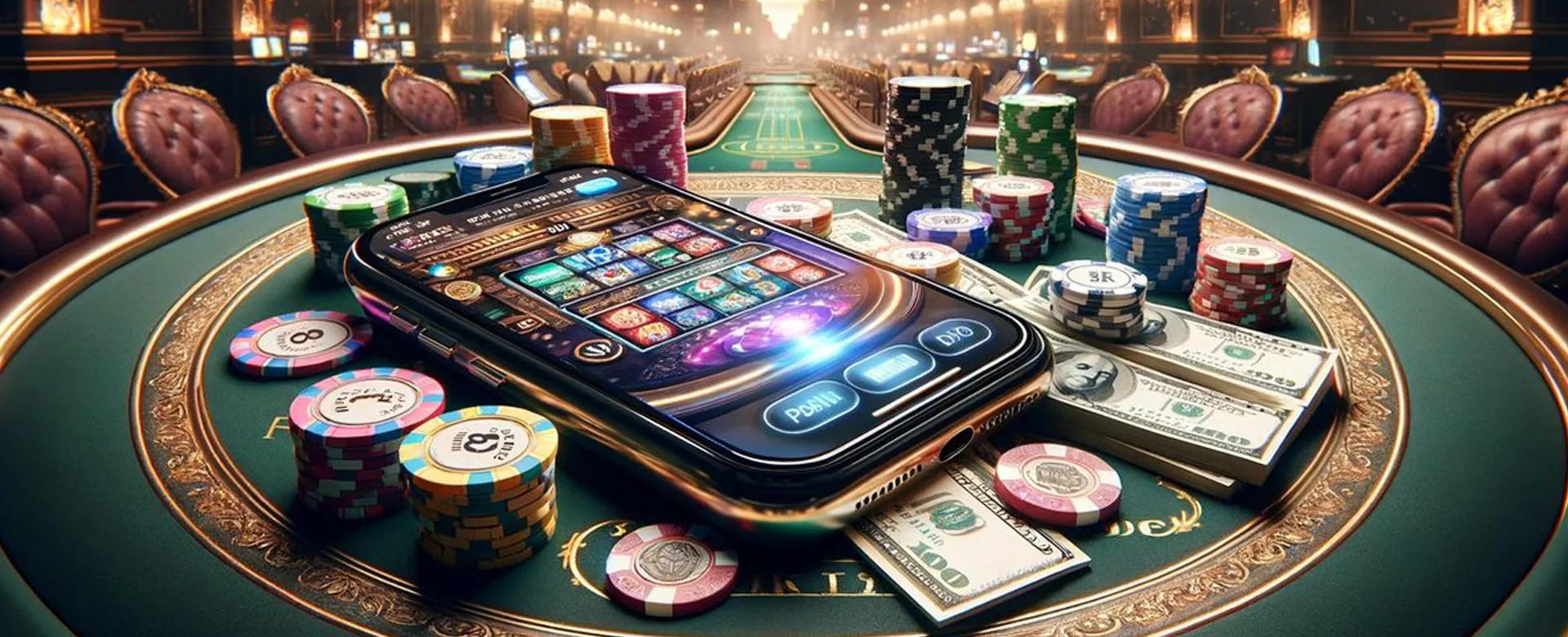 Dynamic gaming background for PHLVIP Casino Philippines
